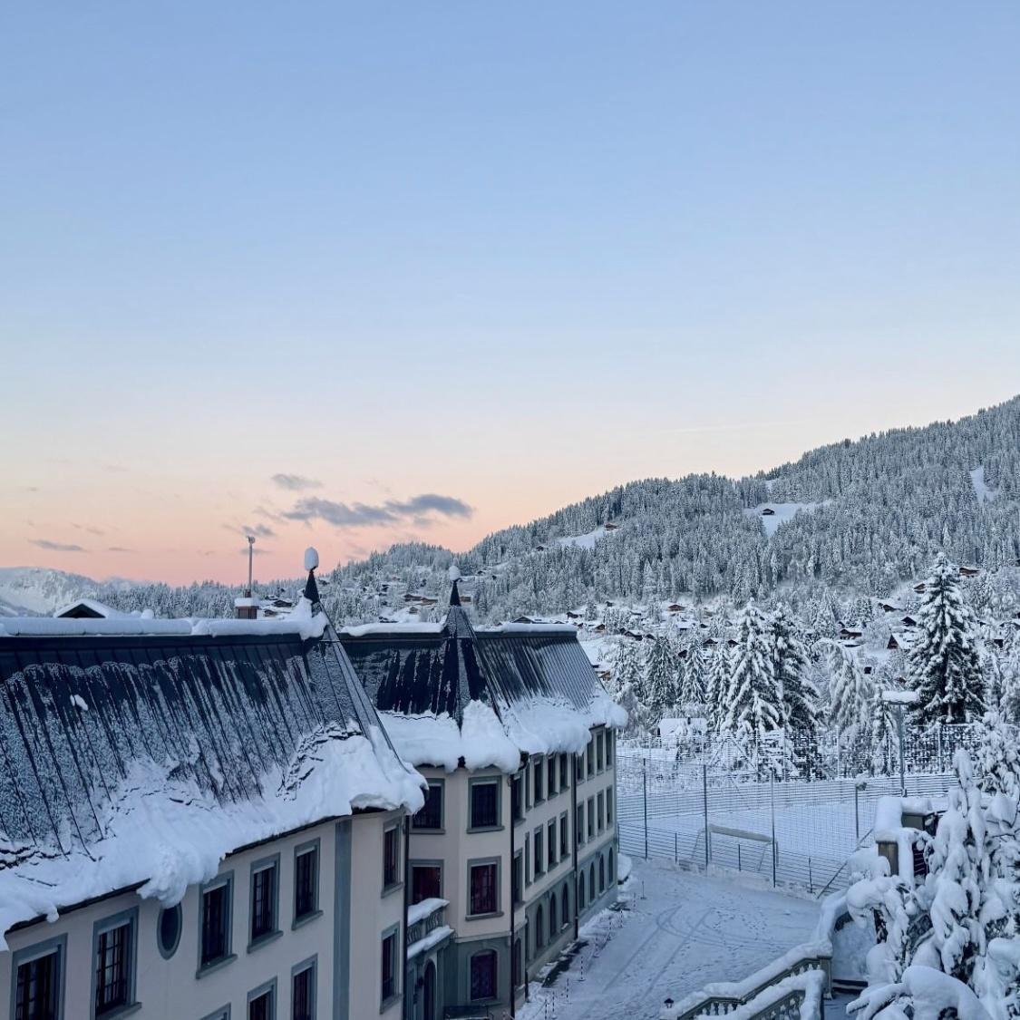 Internat suisse en hiver