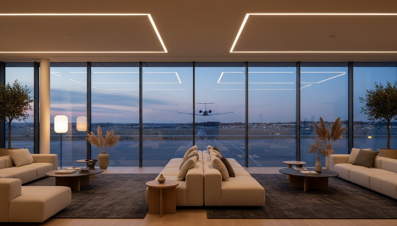 Salon FBO d'aviation privée